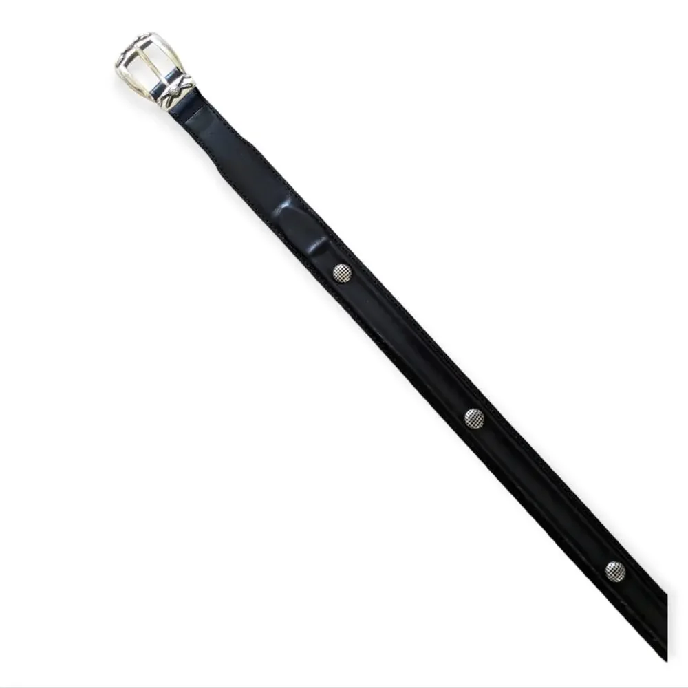 Onyx by Brighton Men's Leather Golf Belt Size 40
